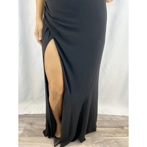 NWT Lovers and Friends Black Strapless Formal Gown $178 - Picture 4 of 14